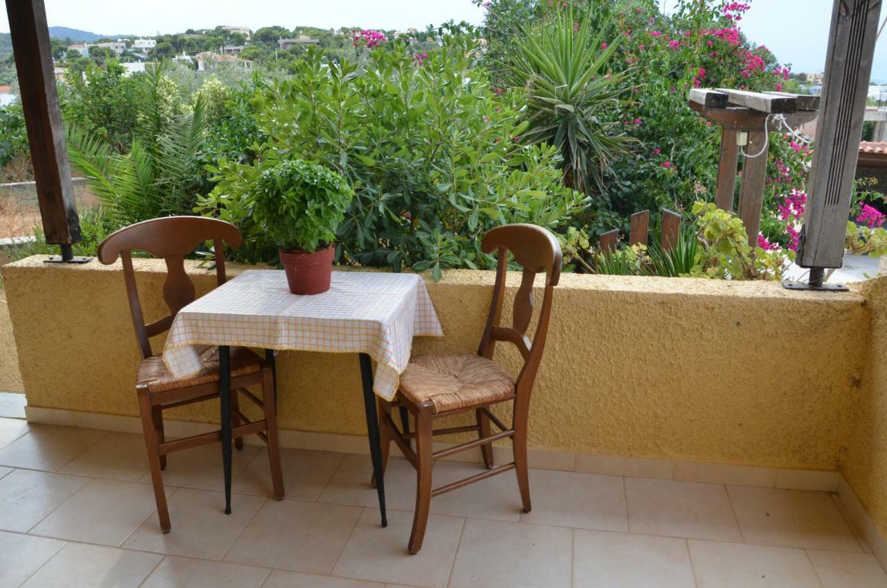 Vagia Beach Apartments, Aegina Island Buitenkant foto